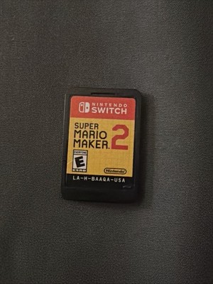 Super Mario Maker 2 (Nintendo Switch, 2019) Cartridge Only Tested