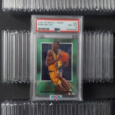 1996 Skybox E-X2000 - Kobe Bryant #30 (Rookie Card) PSA 8. rookie card picture