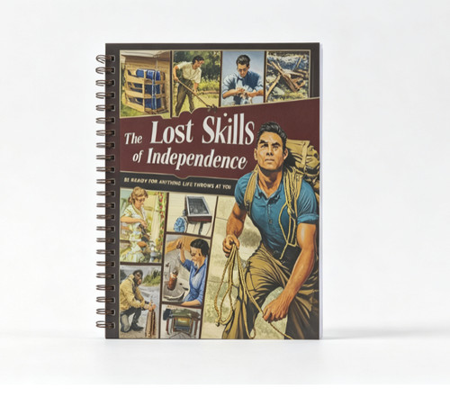 The Lost Skills Of Independence - Hardcover, Spiral Bound, Colored Illustrations
