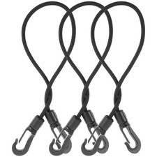 3 Pcs Elastic String Hook Boat Ropes for Docking Ties
