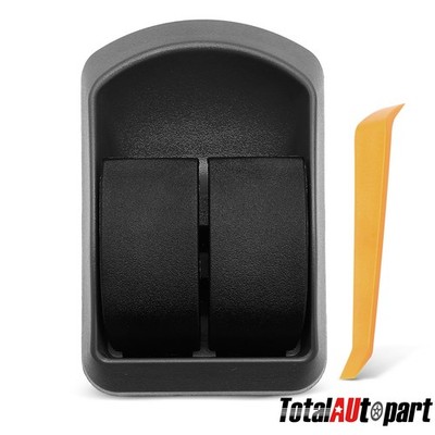 Dual Power Window Switch w/ 6-Blade for Kenworth Paccar Front Left Driver Side