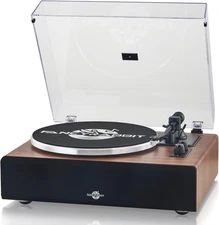 Vinyl Record Player with Speakers,High Fidelity Turntables for Vinyl Records wit