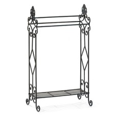 Standing Towel Rack for Bathroom,3-Tier Floor Freestanding Towel Racks with S...