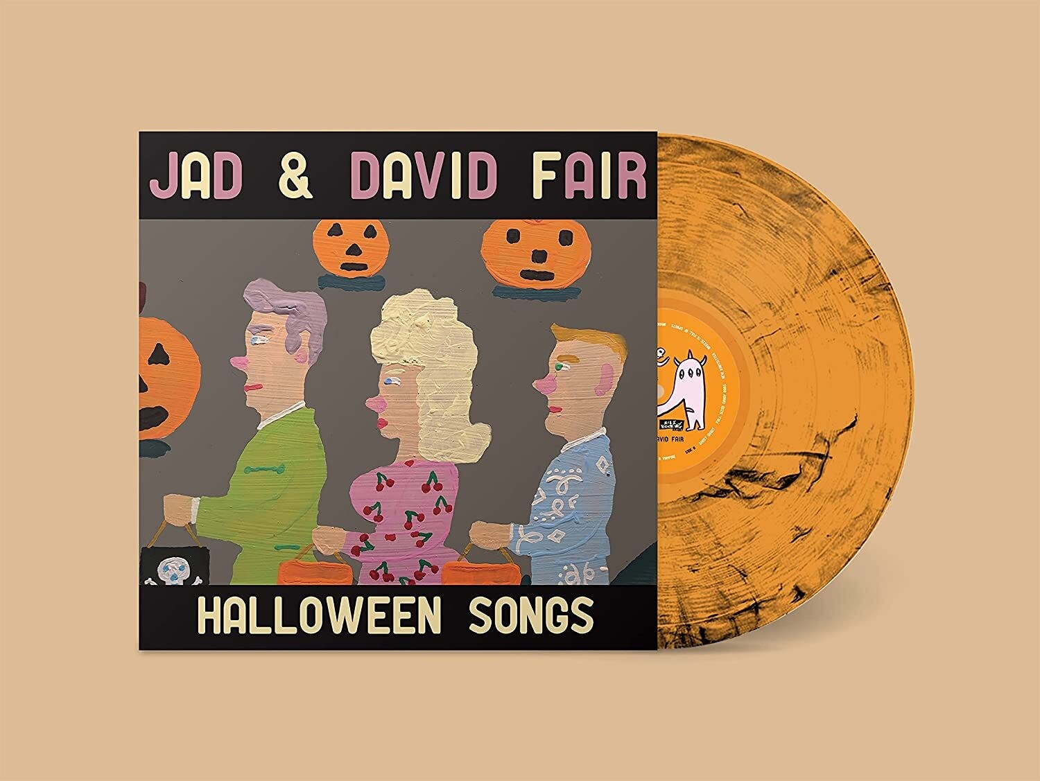 Jad and David Fair Halloween Songs (винил) 12 альбомов на цветном виниле (ИМПОРТ ИЗ Великобритании)