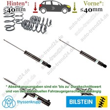 B4-Kit Tieferlegungsfahrwerk 40mm u.a.: Skoda Superb II 3T4, Bj. 2008-2015