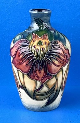 Moorcroft Pottery Anna Lily 3.5'' Miniature Vase Shape 65/3 Nicola Slaney Art