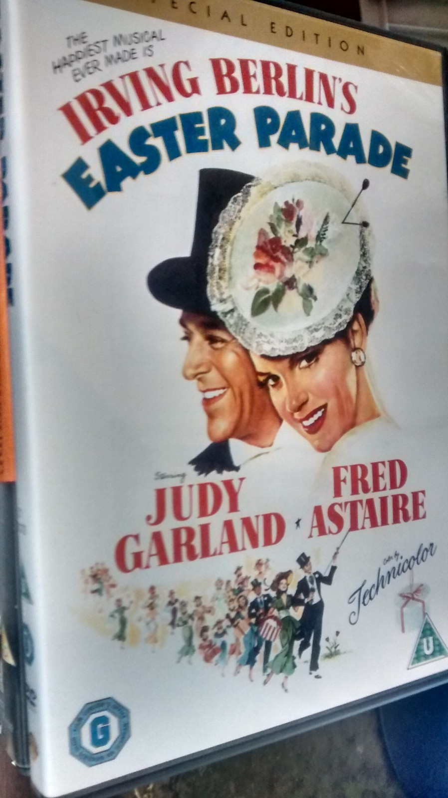 Easter Parade DVD (1948) Judy Garland Musical Fred Astaire - NO CASE INCLUDED,,