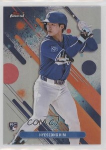 2025 Topps Finest Common Refractor Hyeseong Kim #27 Rookie RC