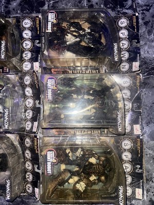 Complete Set of 6 SPAWN INTERLINK 6 Series 18 McFarlane Toys Action Figure Robot