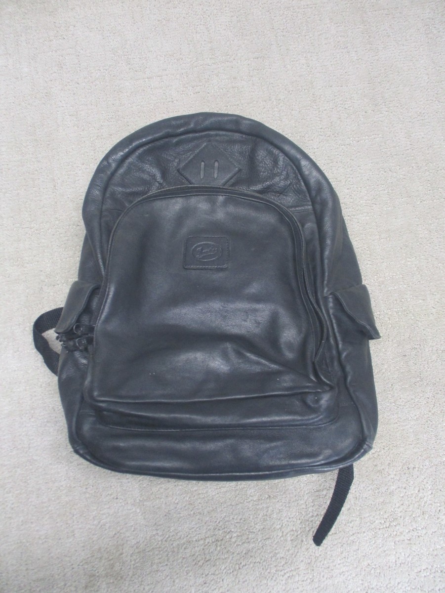 DANILO’S Black w/Brown Trim Convertible Backpack/Shoulder Bag DANILO main image 2