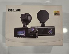 HD Dash Cam Video Camera 170 Degree View Front and Rear Ultra-Wide-Angle Lens