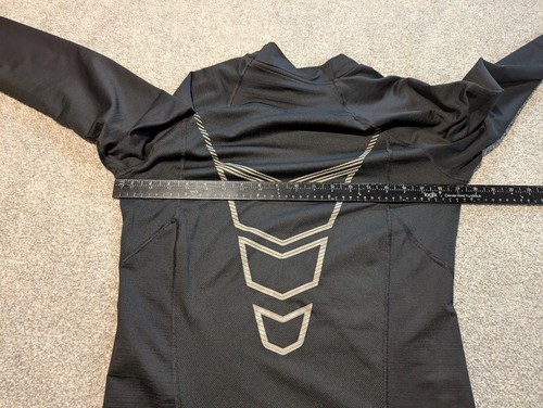 Nike Pro Shirt Mens XL Black Dri Fit Hyperwarm Compression 704893-010 Base Layer - Picture 7 of 10