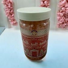 Bath  Body Works Crystal Candy Rose Bath Salt Soak 8 oz Relaxation