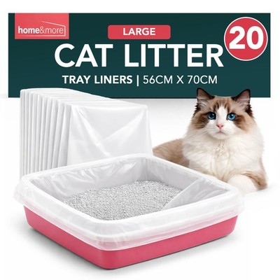 Große Katzentoilette Einlagen 56x70cm Beutel Packung Kätzchen extra hygienisch Einweg