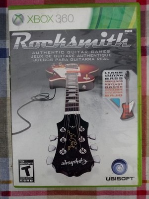 ROCKSMITH GUITAR AND BASS XBOX 360 COMPLETE