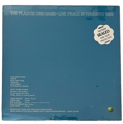 John Lennon Plastic Ono Band Live Peace In Toronto 1969 Vinyl +Calendar Original