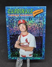 2026 Topps Heritage Thomas Saggese Light Blue Sparkle SP #230 - Cardinals