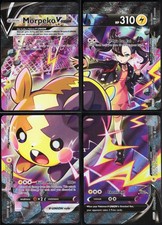 Morpeko V-Union Complete Set SWSH287-SWSH290 Marnie Crown Zenith Promo Holo NM on eBay