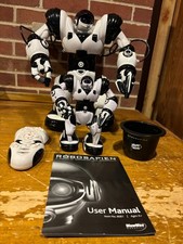 WowWee 14 ROBOSAPIEN Toy + Manual + 7 Mini Ro...