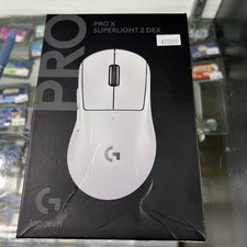 Logitech PRO X SUPERLIGHT 2 DEX Wireless Gaming Mouse - White New Free Shipping