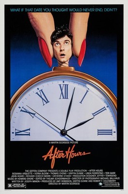 1985 Promo Film Poster Print ''After Hours'' Griffin Dunne Martin Scorsese