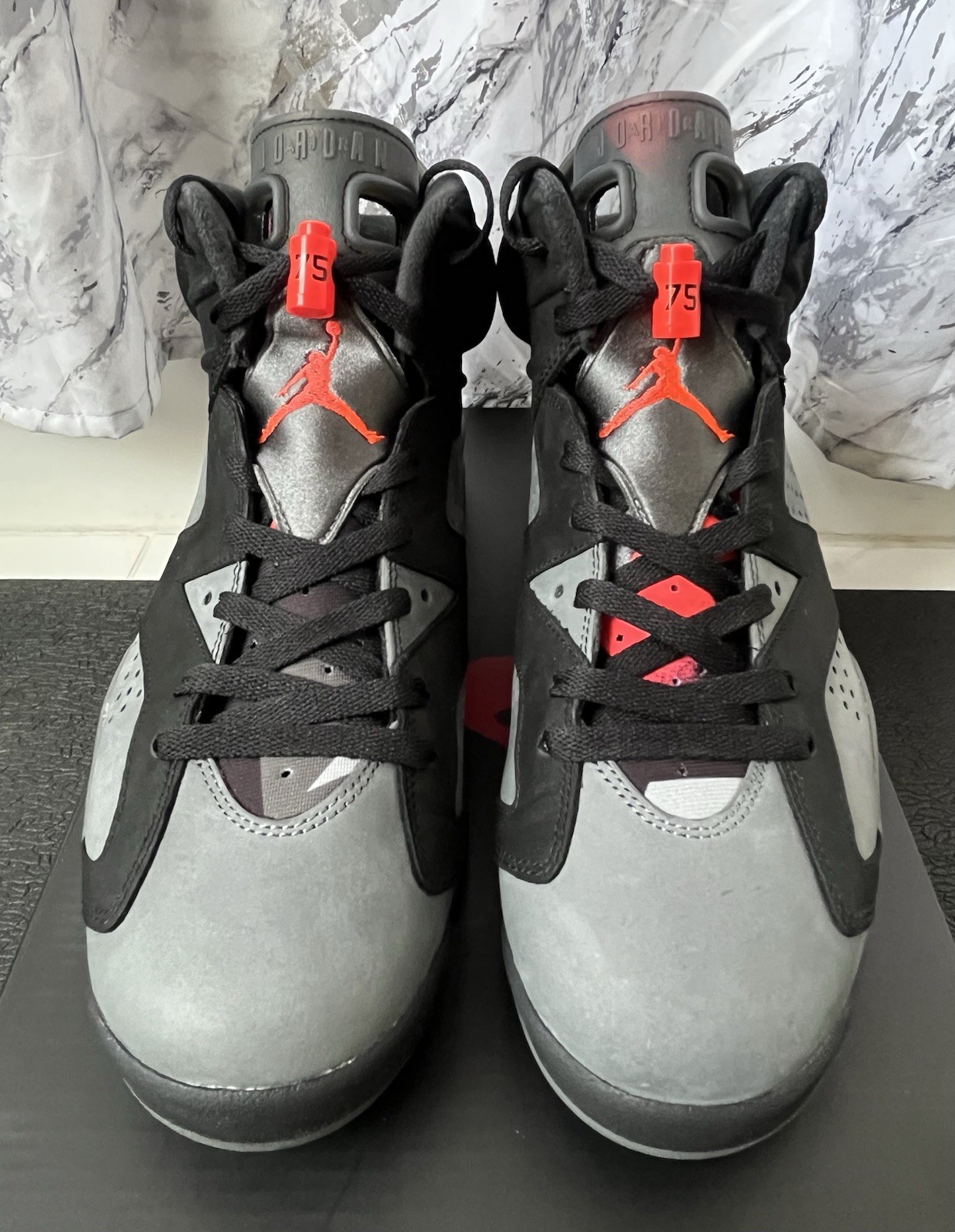 Rare Nike Air Jordan Retro VI 6 PSG Limited Sneakers Paris Saint-Germain Size 10 image 3