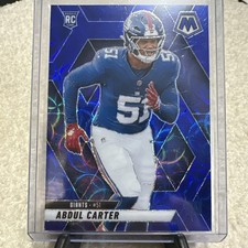 2025 Panini Mosaic Football Abdul Carter (Blue Scope) RC #317