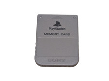 Sony Playstation 1 PS1 Official Memory Card Import SCPH-1020 Used