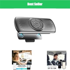 AGPTEK Car Speaker Bluetooth 5.3 Hands-Free Kit for Calls  Music