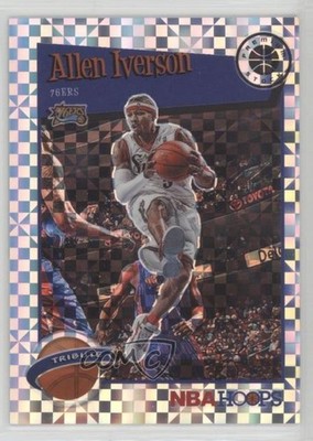 2019 NBA Hoops Premium Stock Tribute Box Set Prizm /149 Allen Iverson HOF 18ms