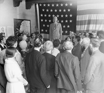 Upton Sinclair Returns to Los Angeles Upton Sinclair noted author - Old Photo