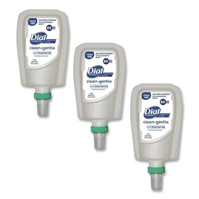 #ad Dial Professional 32106CT 1 L CleanGentle Hand Wash Fragrance Free 3 CT New $58.50