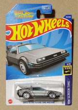 Hot Wheels  Back to the Future Time Machine - Screen Time 167/250 BTTF DeLorean