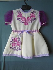 Ukrainian  Embroidered Dress, for Girl of age 1-3 years, Ukraine