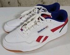 Reebok Club MEMT para hombre talla 11 blanco/rojo vector/azul marino GW0103 4 de julio América