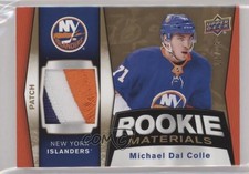 2018-19 Upper Deck Rookie Materials Patch /25 Michael Dal Colle #RM-MD Patch RC