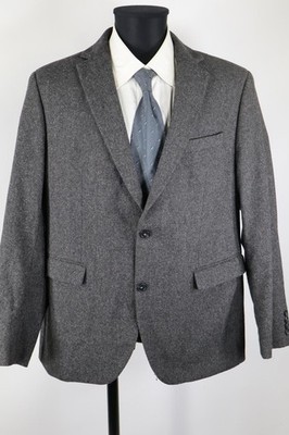 Bexleys Man Herren Sakko Tweed Blazer grau Gehschlitz Gr.27 Top Zustand