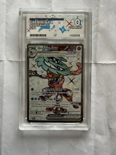 Greninja ex 198/167 ACE graded card