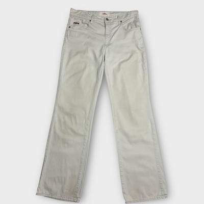 Lee Cooper Bootcut-Hose mit schmalem Bein, hellgrau. Größe 14