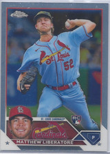 2023 Topps Chrome Matthew Liberatore #157 Rookie Card St Louis Cardinals 
