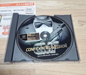 [Good condition] Dreamcast Confidential Mission with obi