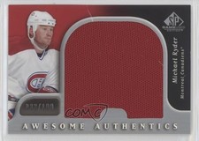 2005-06 SP Game Used Edition Awesome Authentics 33/100 Michael Ryder #AA-RY 0uj7