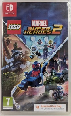 LEGO Marvel Super Heroes 2 - Nintendo Switch Download Brandneu & Versiegelt