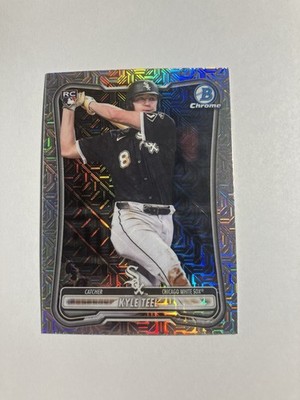 Kyle Teel 2026 Bowman Chrome Rookie Mojo Refractor #19 White Sox RC