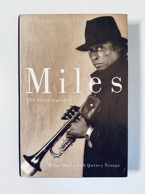 Miles The Autobiography Miles Davis Quincy Troupe 1989 1st Ed 1st Printing HC/DJ