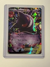 Pokemon Gengar EX TCG Ultra Rare Holo Card 34/119 XY-Phantom Forces 2014 on eBay