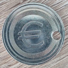 EKW Chip aus Sammlung Metall Einkaufswagenchips EKW Chip  M