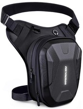 Motorcycle Leg Bag for Men Women, Thigh with 15.8 55.1 inches, Black