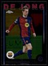 Frenkie de Jong #172 2024-25 Topps Chrome UEFA Club Competitions
