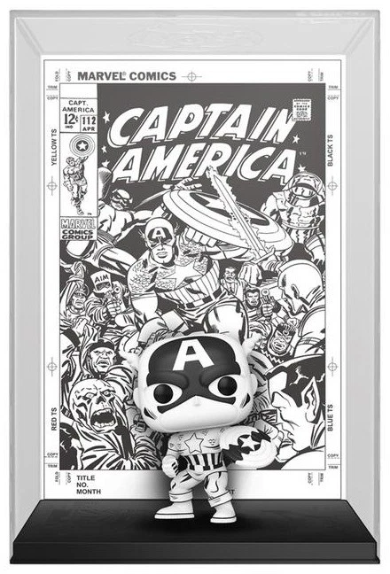 Funko Pop Comic Covers Marvel 85e anniversaire Captain America #61 - Photo 1/1